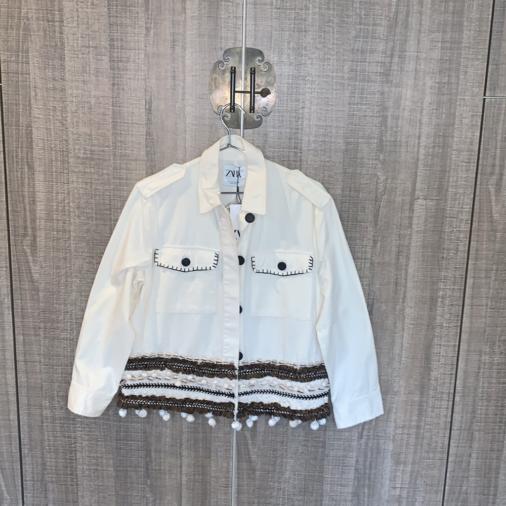 Zara Tassel Seashells Jacket‎ - Picture 8 of 17
